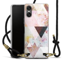 Carry Case Transparent Leather black/gold