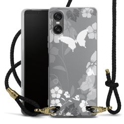 Carry Case Transparent Leather black/gold