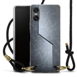 Carry Case Transparent Leather black/gold