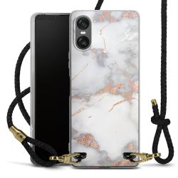 Carry Case Transparent Leather black/gold