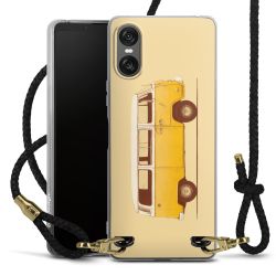 Carry Case Transparent Leather black/gold