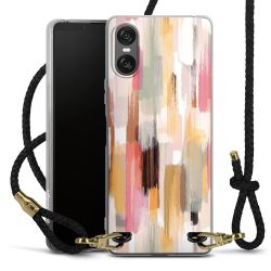 Carry Case Transparent Leather black/gold