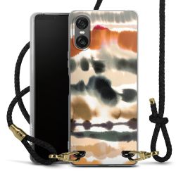 Carry Case Transparent Leather black/gold