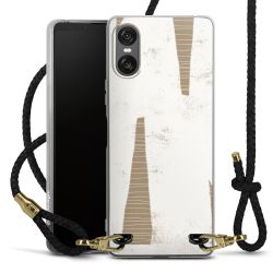 Carry Case Transparent Leather black/gold