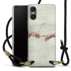 Carry Case Transparent Leather black/gold