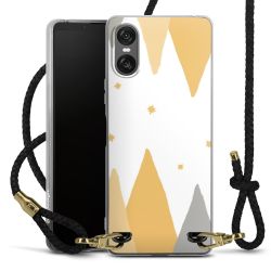 Carry Case Transparent Leather black/gold