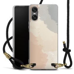 Carry Case Transparent Leather black/gold