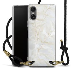 Carry Case Transparent Leather black/gold