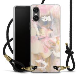 Carry Case Transparent Leather black/gold