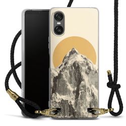 Carry Case Transparent Leather black/gold