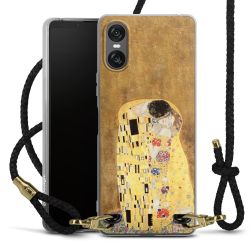 Carry Case Transparent Leather black/gold