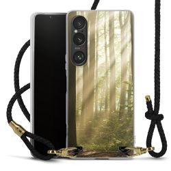 Carry Case Transparent Leather black/gold