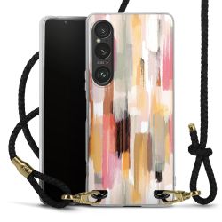 Carry Case Transparent Leather black/gold