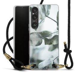 Carry Case Transparent Leather black/gold