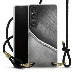 Carry Case Transparent Leather black/gold