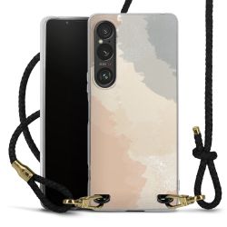 Carry Case Transparent Leather black/gold