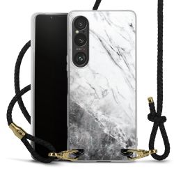 Carry Case Transparent Leather black/gold