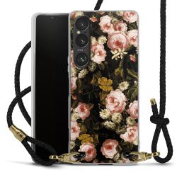 Carry Case Transparent Leather black/gold