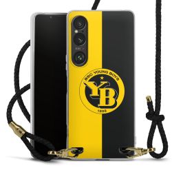 Carry Case Transparent Leather black/gold