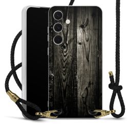 Carry Case Transparent Leather black/gold