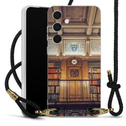 Carry Case Transparent Leather black/gold