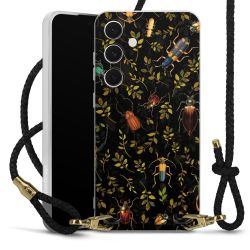 Carry Case Transparent Leather black/gold