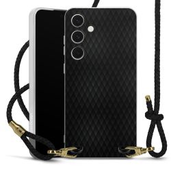 Carry Case Transparent Leather black/gold