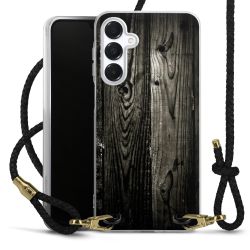 Carry Case Transparent Leather black/gold