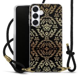 Carry Case Transparent Leather black/gold