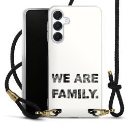 Carry Case Transparent Leather black/gold