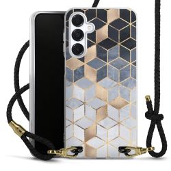 Carry Case Transparent Leather black/gold