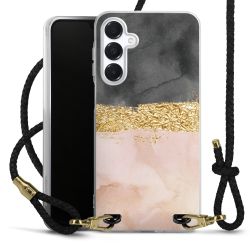 Carry Case Transparent Leather black/gold