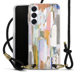 Carry Case Transparent Leather black/gold