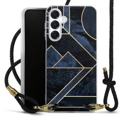 Carry Case Transparent Leather black/gold