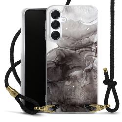 Carry Case Transparent Leather black/gold