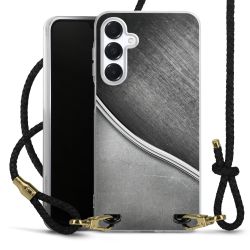 Carry Case Transparent Leather black/gold