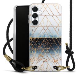 Carry Case Transparent Leather black/gold