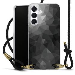 Carry Case Transparent Leather black/gold