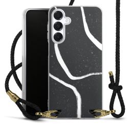 Carry Case Transparent Leather black/gold