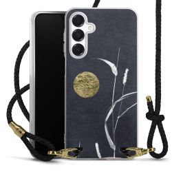 Carry Case Transparent Leather black/gold