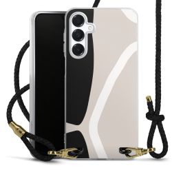 Carry Case Transparent Leather black/gold