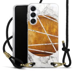 Carry Case Transparent Leather black/gold