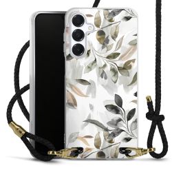 Carry Case Transparent Leather black/gold