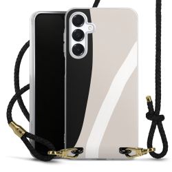 Carry Case Transparent Leather black/gold