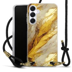 Carry Case Transparent Leather black/gold