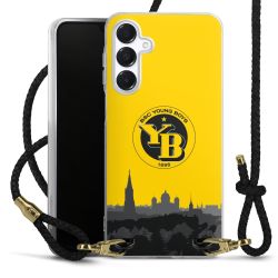 Carry Case Transparent Leather black/gold