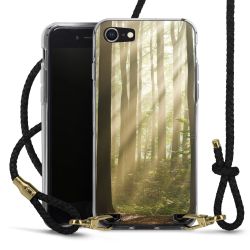 Carry Case Transparent Leather black/gold