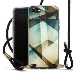 Carry Case Transparent Leather black/gold