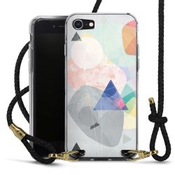 Carry Case Transparent Leather black/gold