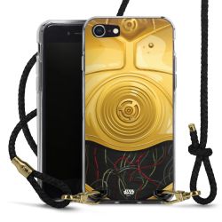 Carry Case Transparent Leather black/gold